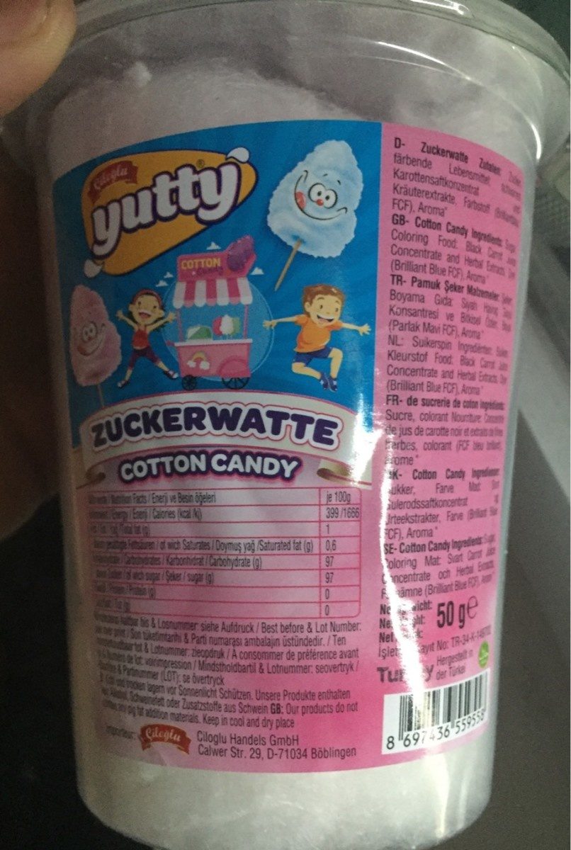 Zombie Mix Cottn Candy 50g