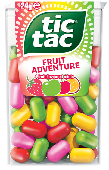 Tic Tac Fruit Adventure 24g