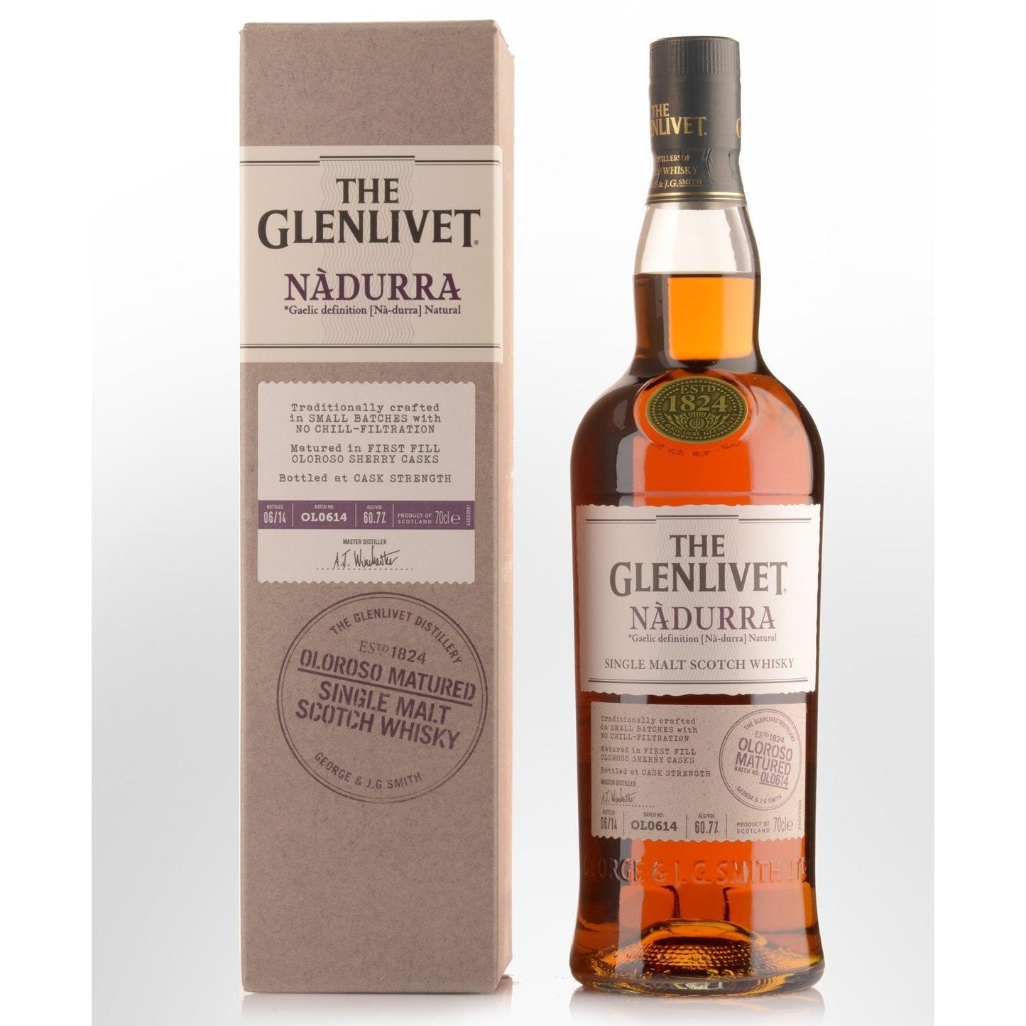 6 x Glenlivet Nadurra Olorosa 700Ml 60.37%
