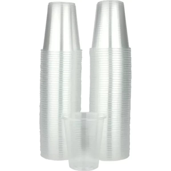 Plastic Clear Cup 200ml (50 Pack)
