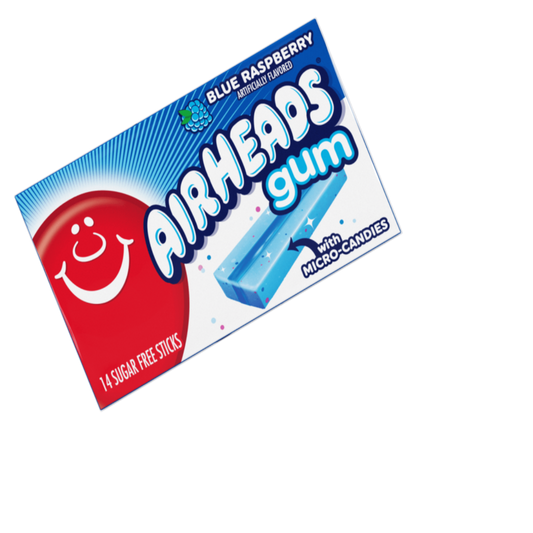 Airhead Gum Blue Raspberry 14 Sticks