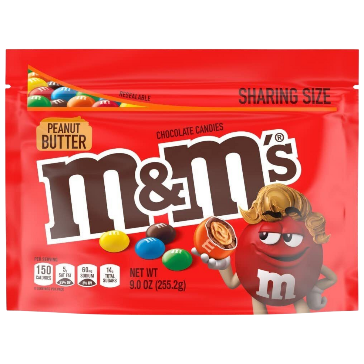 M&m Peanut Butter Sharing 255g