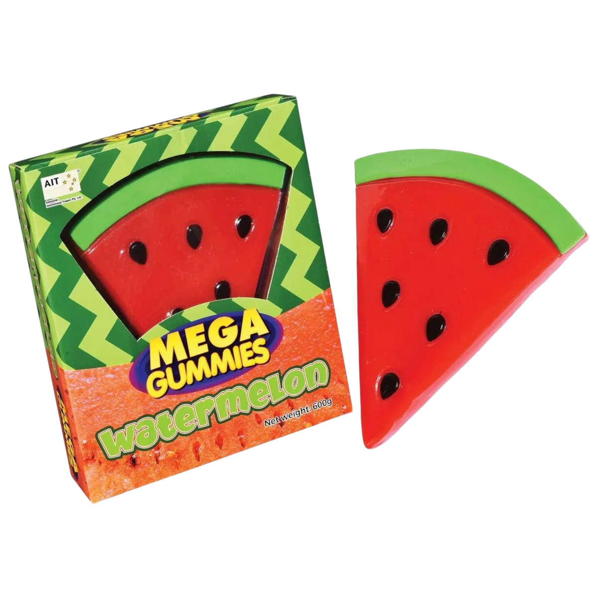 Mega Gummy Watermelon 600g