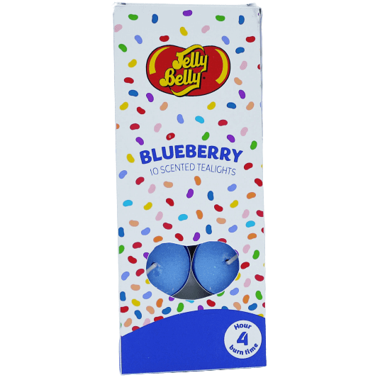 Jelly Belly Tealights Candle Blue Berry 10 Pack