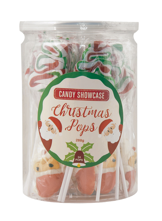 Lolliland Xmas Santa Treetop 288g (12 Pieces)