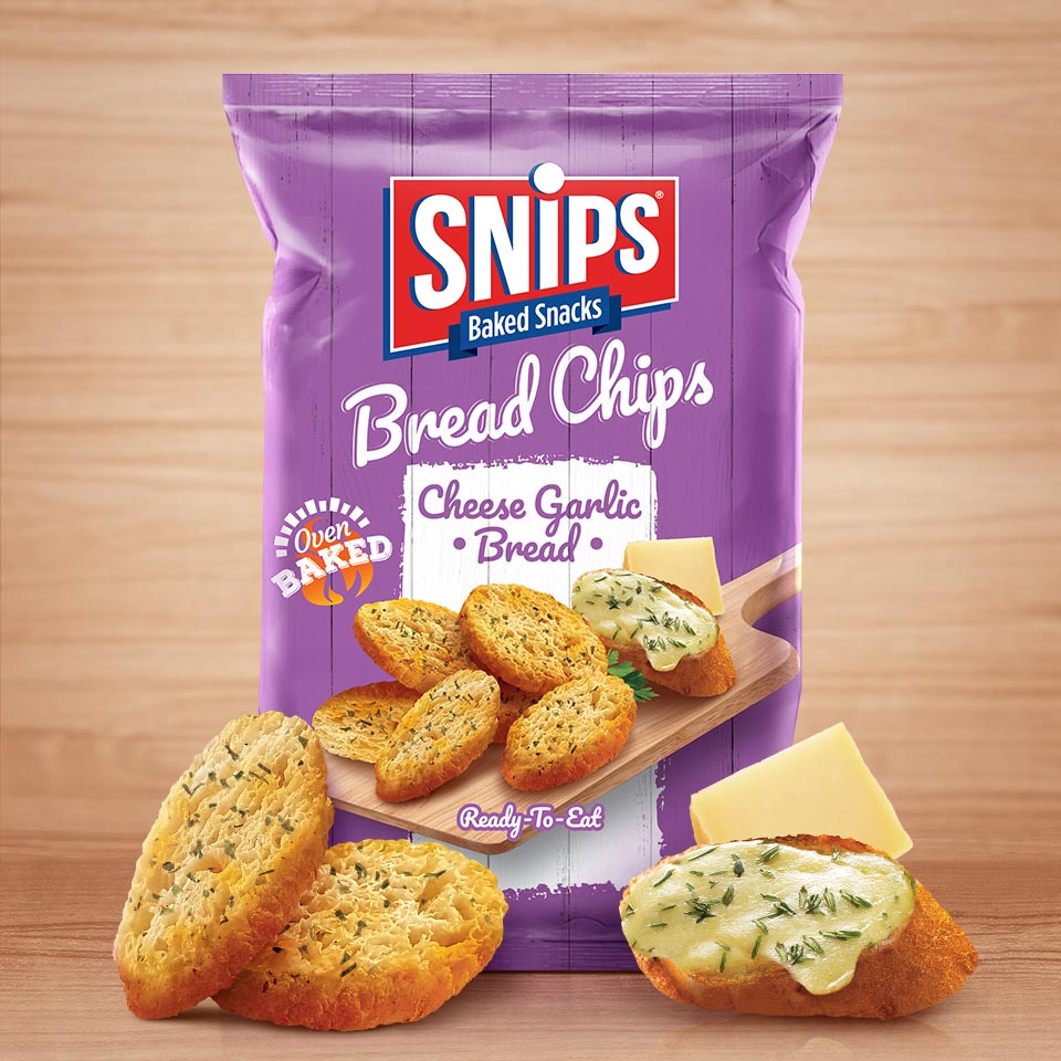 Snip Bread Chesse & Garlic 85g