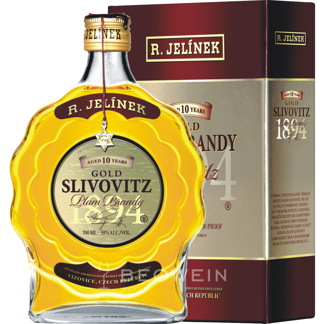 12 x Jelinek Slivovitz Gold 10 Yo 700Ml