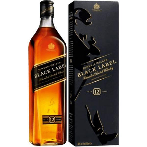 12 x Johnnie Walker Black Label 700Ml