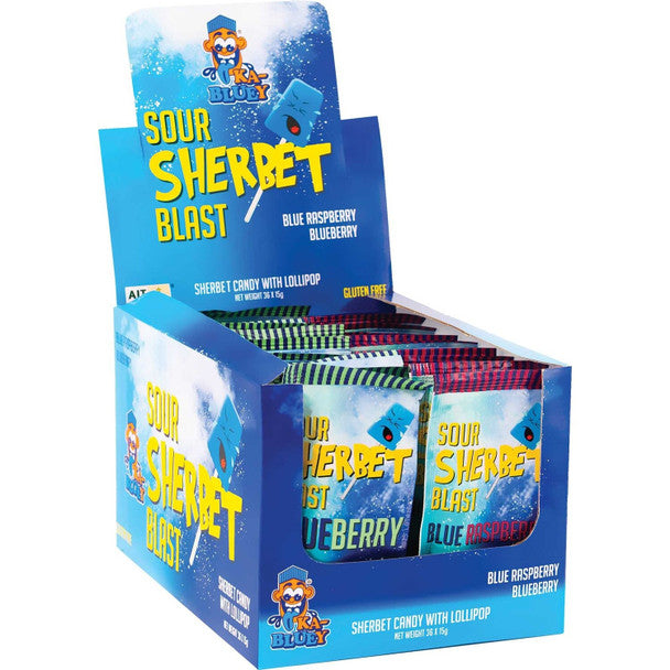 Ka-bluey Sour Sherbet Blast 15g (36 Pack)