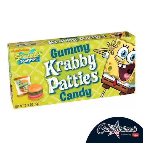 Krabby Patties Watermelon Gummy Candy Theatre Box 72g