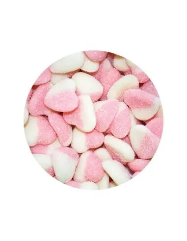Sour Heart Pink Blue White 1kg (200 Piece)