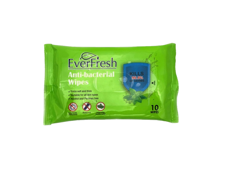 Ever Fresh Antibacterial Wipes