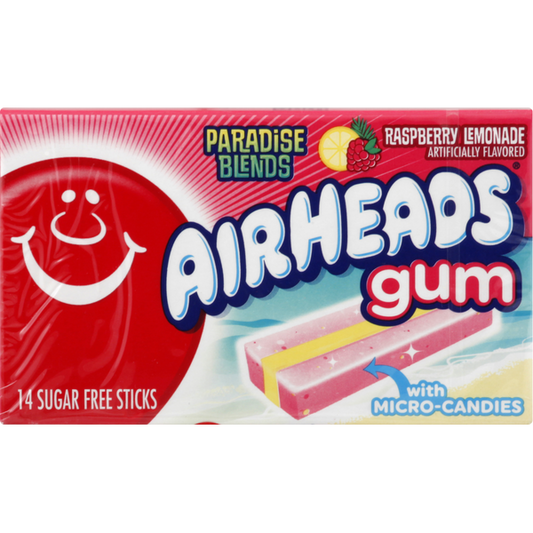 Airhead Gum Raspberry Lemonade 14 Sticks