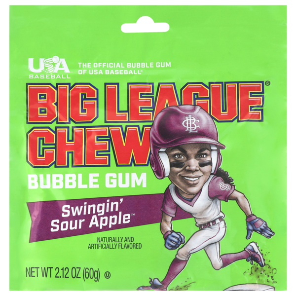 Big League Chew Apple 