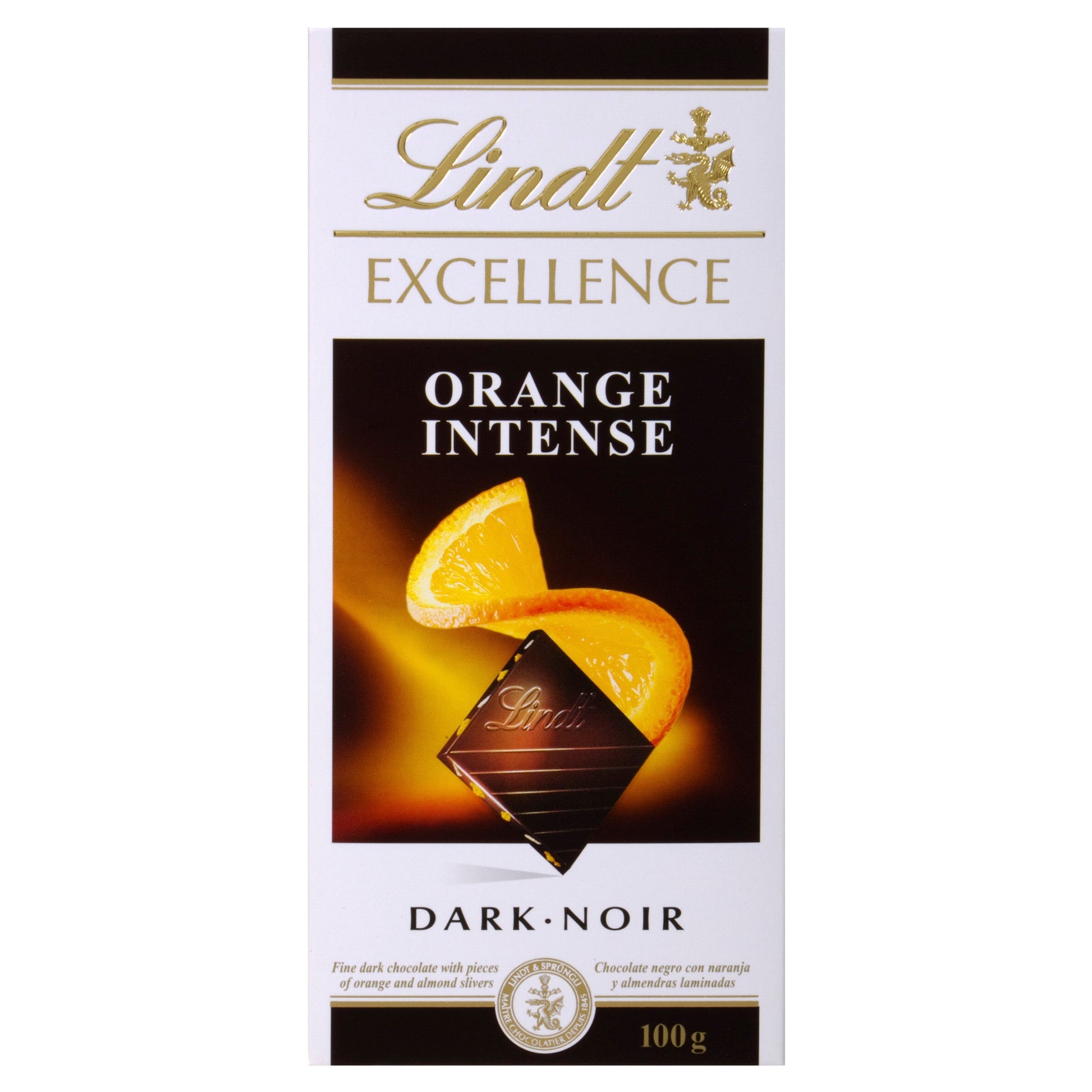 Lindt Excellence Dark Orange 100g
