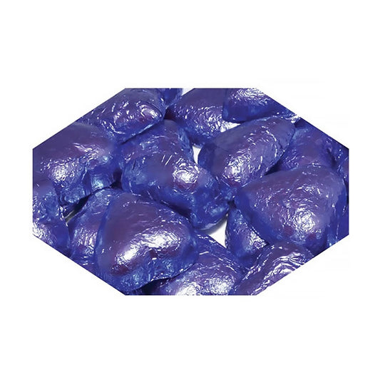 Choc Hearts Mauve Lavender 1kg (120 Pieces)