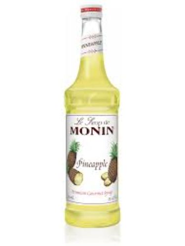 6 X Monin Syrup Pineapple 700Ml