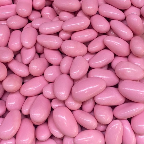 Sugar Coated Pink Almonds 1kg (180 Piece)