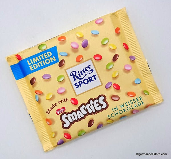 Ritter Sport Chocolate Block - White Smarties 100g