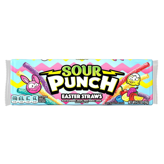 Sour Punch Easter Straws 91g