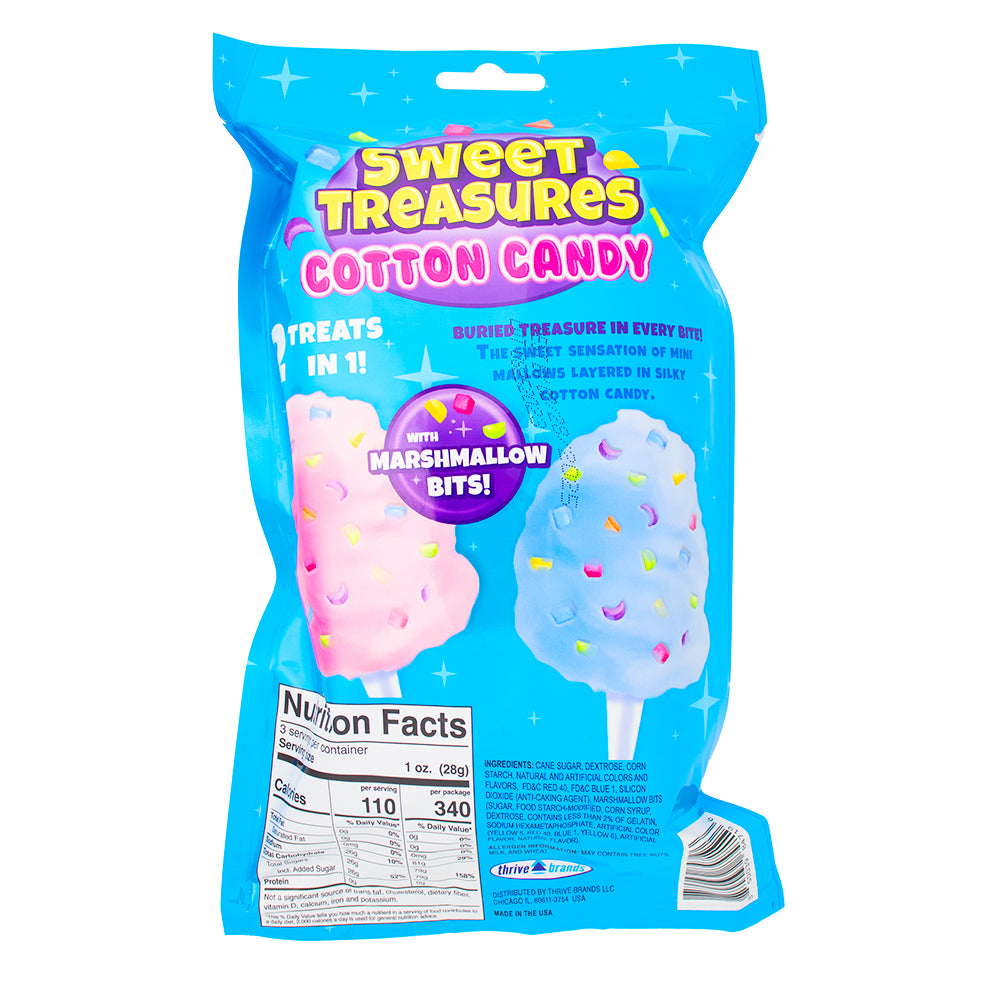 Sweet Treasures Cotton Candy Bag 85g