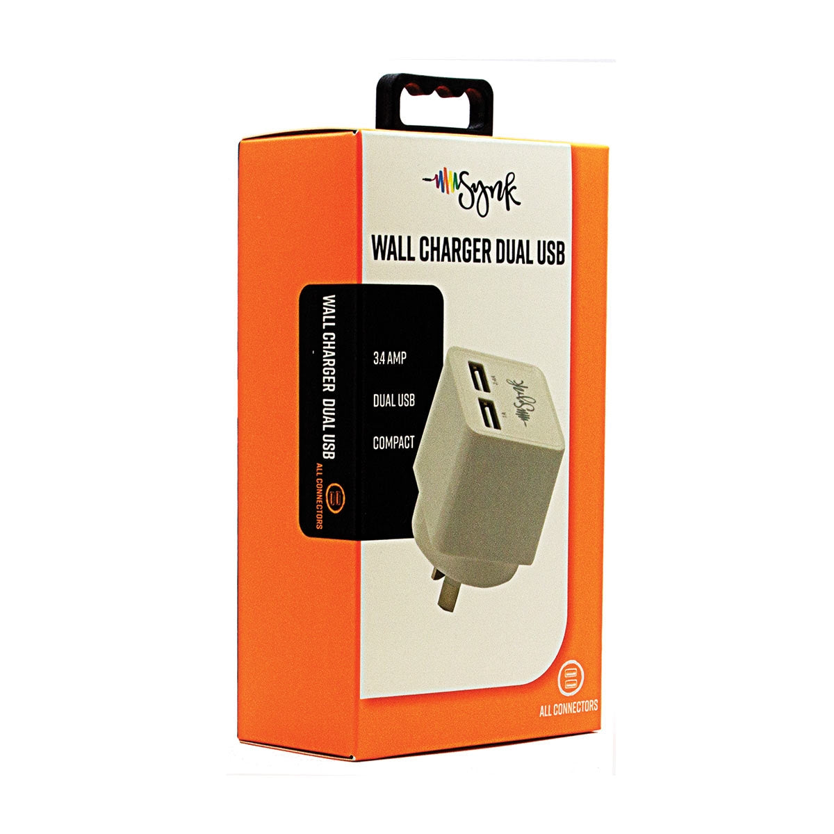 Synk Wall Charger Dual Usb