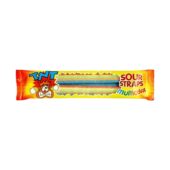 Tnt Sour Straps Multicolour 57g