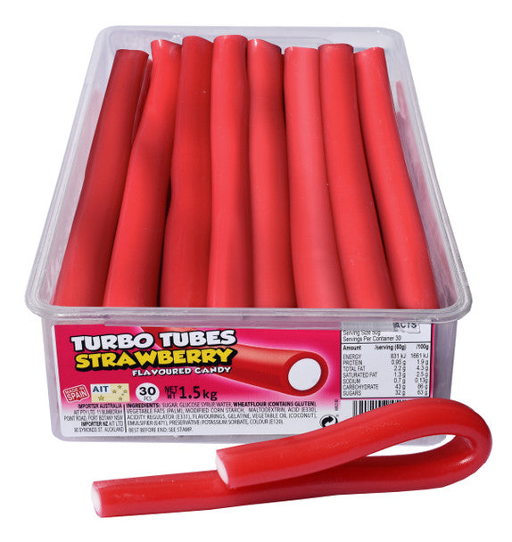 Tnt Turbo Tubes Strawberry Oiled (30 Pieces)