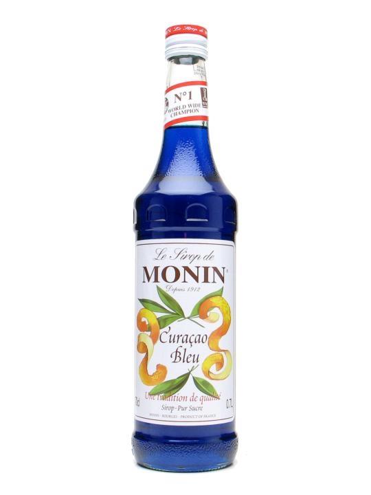 12 x Monin Syrup Blue Curacao 700Ml
