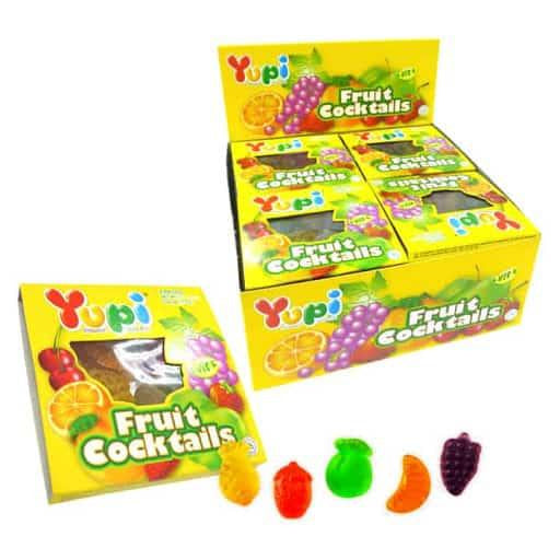 Yupi Gummy Fruit Cocktail 30g (24 Pack)