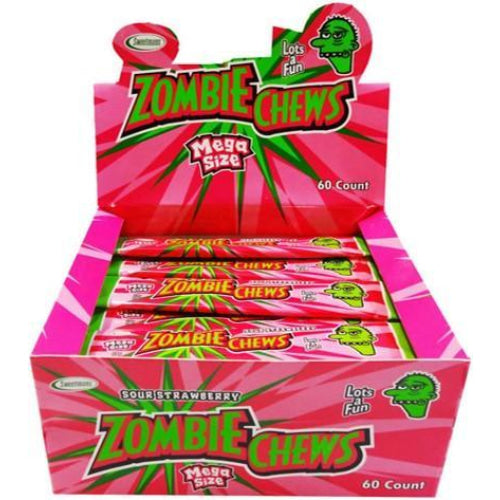 Zombie Chews Strawberry (72 Piece)