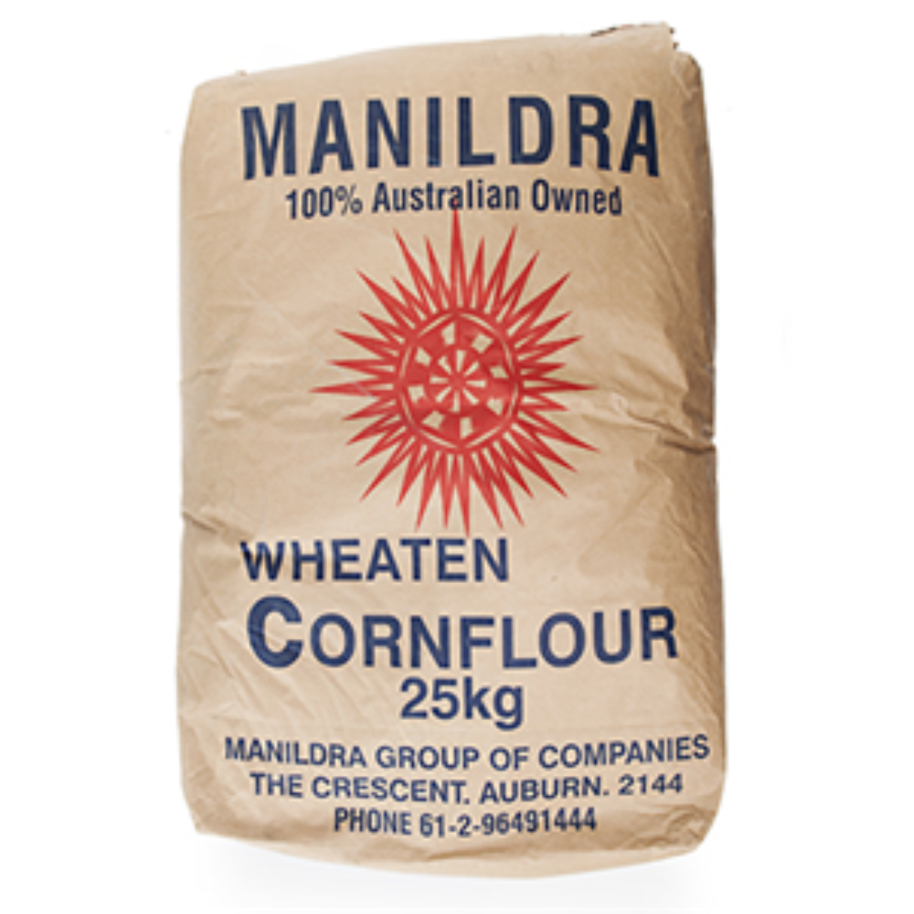 MANILDRA CORNFLOUR WHEATEN 25KG