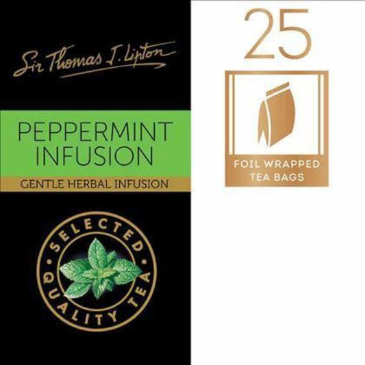 Lipton 150 Tea Bags Peppermint Sir Thomas
