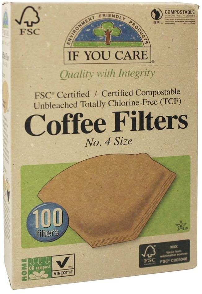 If You Care No. 4 Coffee Filters, 100 Ct