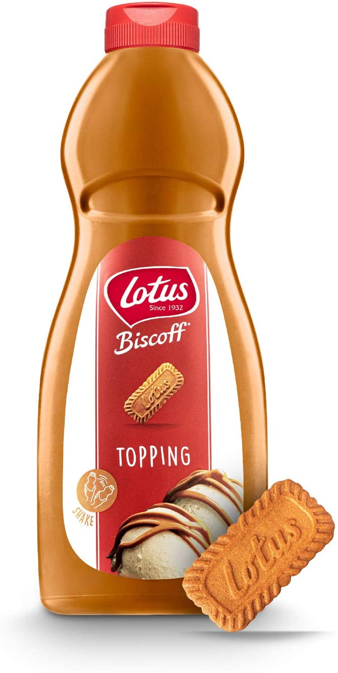 Lotus Biscoff Topping Sauce squeezy bottle 1L