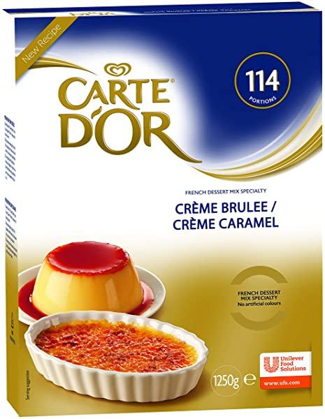 8 X Carte Creme Brulee 1.25Kg