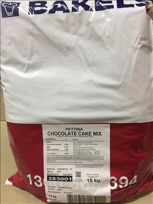 Bakels Cake Mix Chocolate Pettina 15Kg