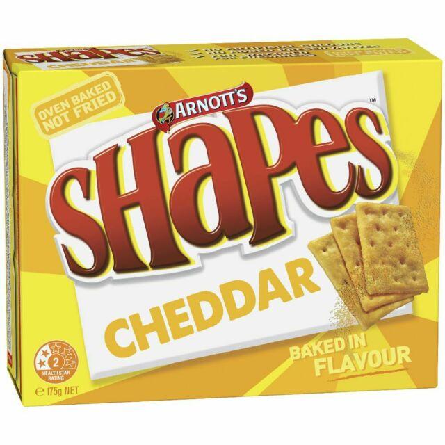 Shapes Cheddar 175G