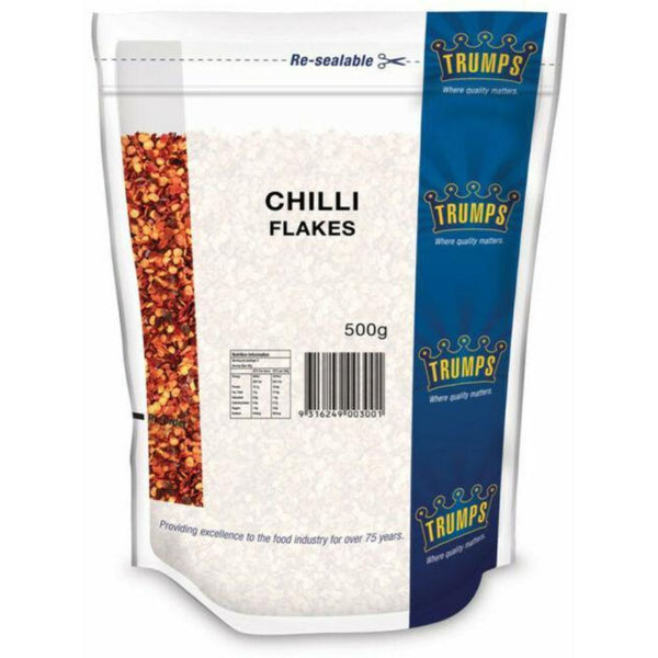 3Kg Trumps Chilli Flakes 6 X 500 G Trump's
