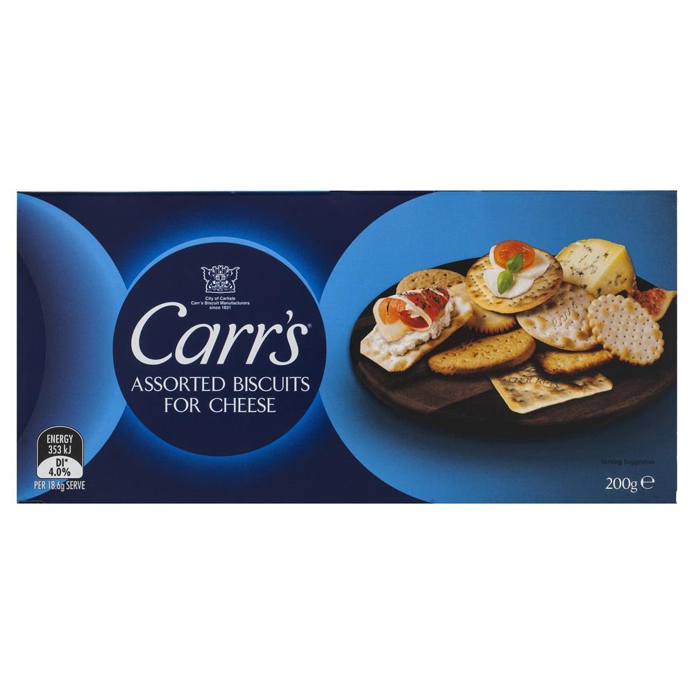 Carrs Crackers Cheese Melts Snack Crackers - 5.3 Oz
