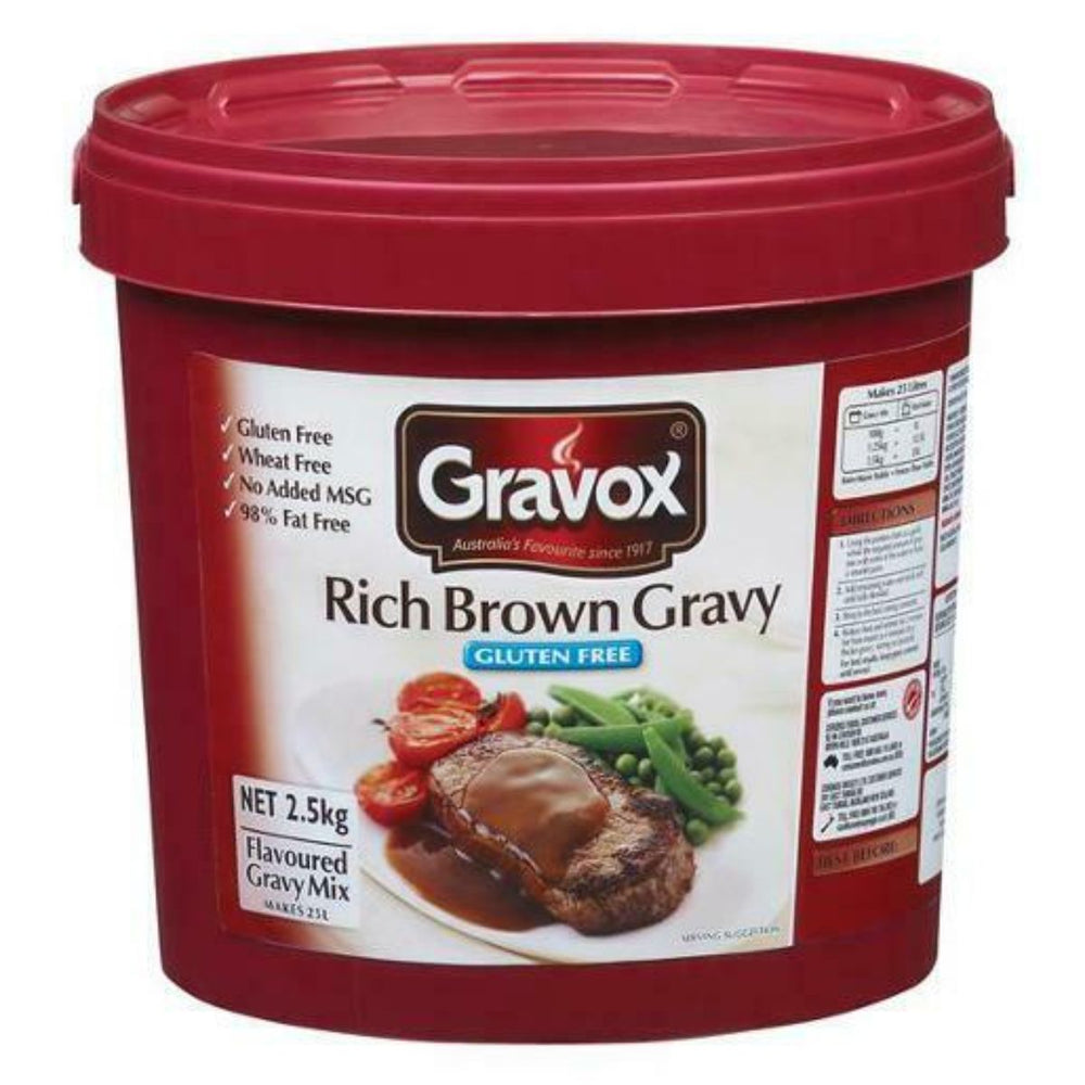 Gravox Gravy Mix Rich Brown 2.5Kg