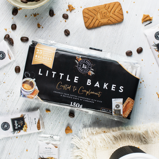 Little Bakes Traditional Belgian Individually Wrapped Caramelised Biscuits x 300 - Lotus Biscoff Replica