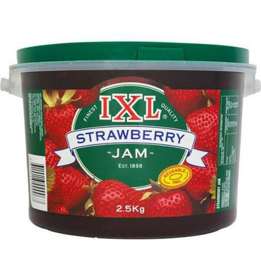 3 X Ixl Jam Strawberry 2.5 Kg