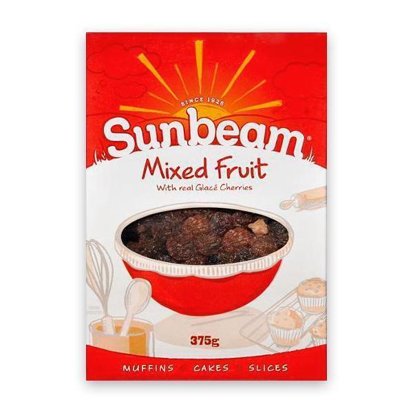 11 X Mixed Fruit With Cherries Sunbeam 375G