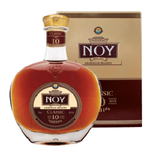 12 x Noy Classic 10 Yo 700Ml 40% Armenian Brandy