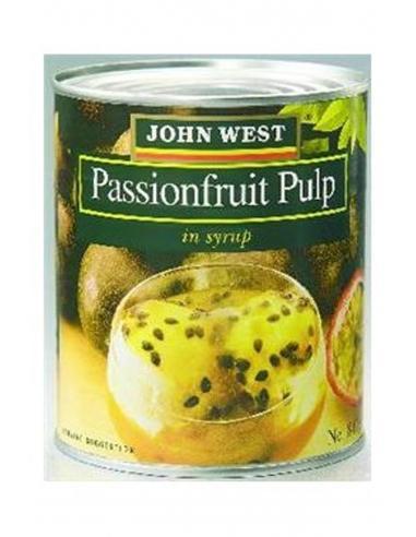12 X John West Pulp Passionfruit 840G