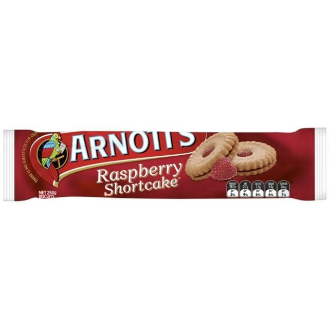 Shortcake Rasperry Raspberry Shortcake 250G – BulkPantry