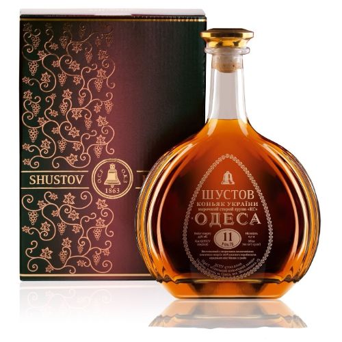 Shustov 11 Yo Odessa Brandy 700Ml 43%