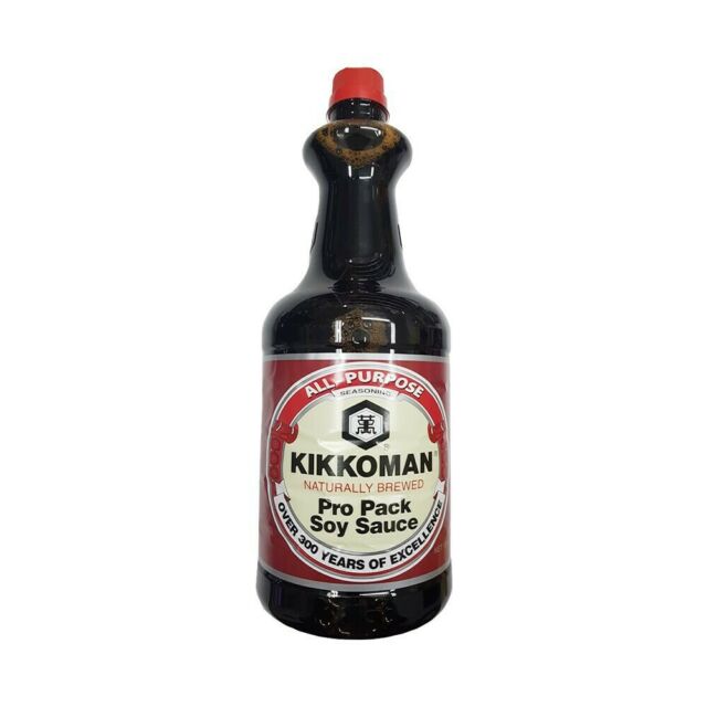 6 X Kikkoman Sauce Soy 1.6L