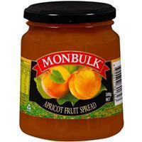 6 X Monbulk Apricot Jam 500G